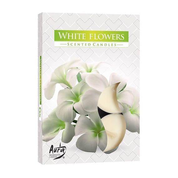 Teeküünlad White Flower
