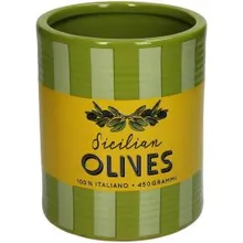 Lillepott Olives H15.5 roheline/kollane