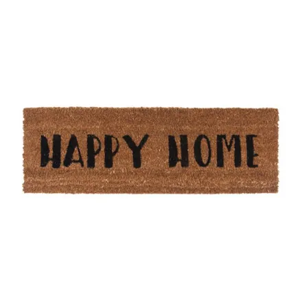 Uksematt Happy Home 76x26 cm