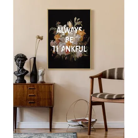 Poster Thankful 50x70