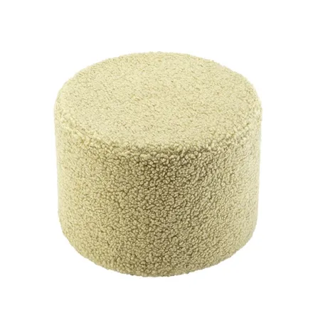 Wigiwama tumba Pouffe H25 Teddy roheline